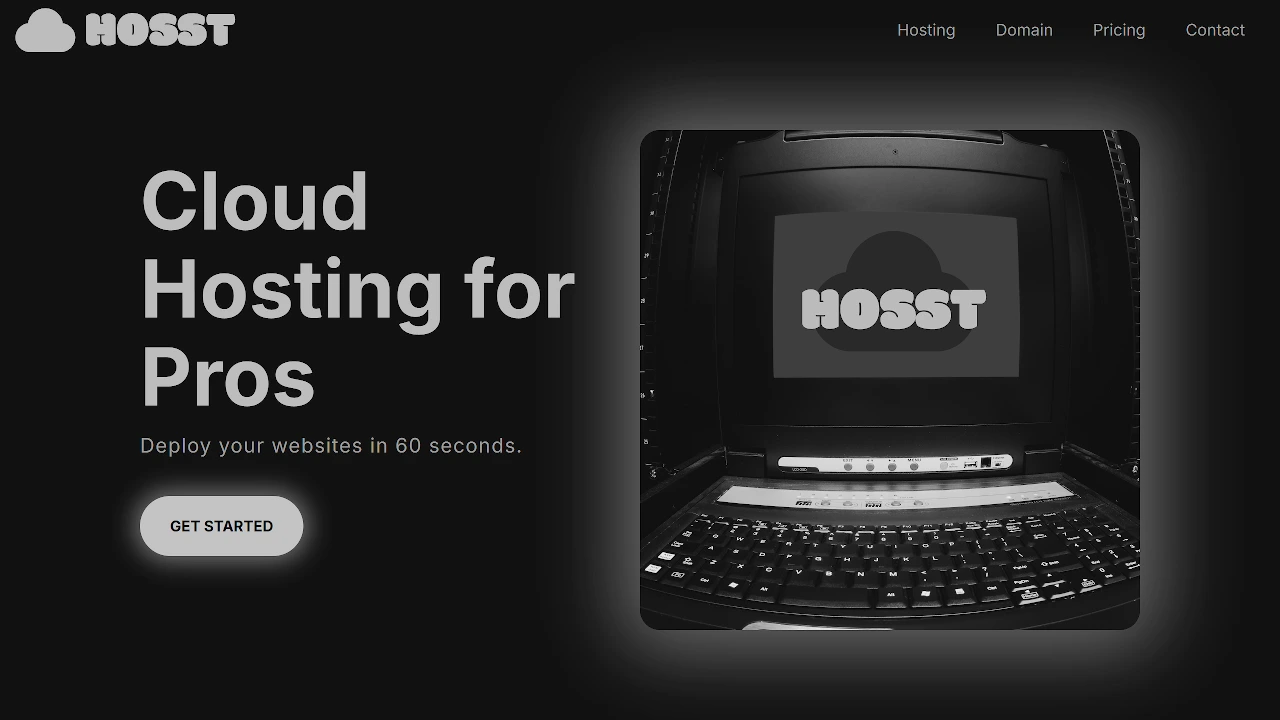 Hosst Website thumbnail